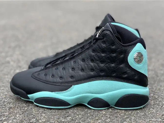 13 Black 414571-030 Jordan Retro Air Green Island 0613